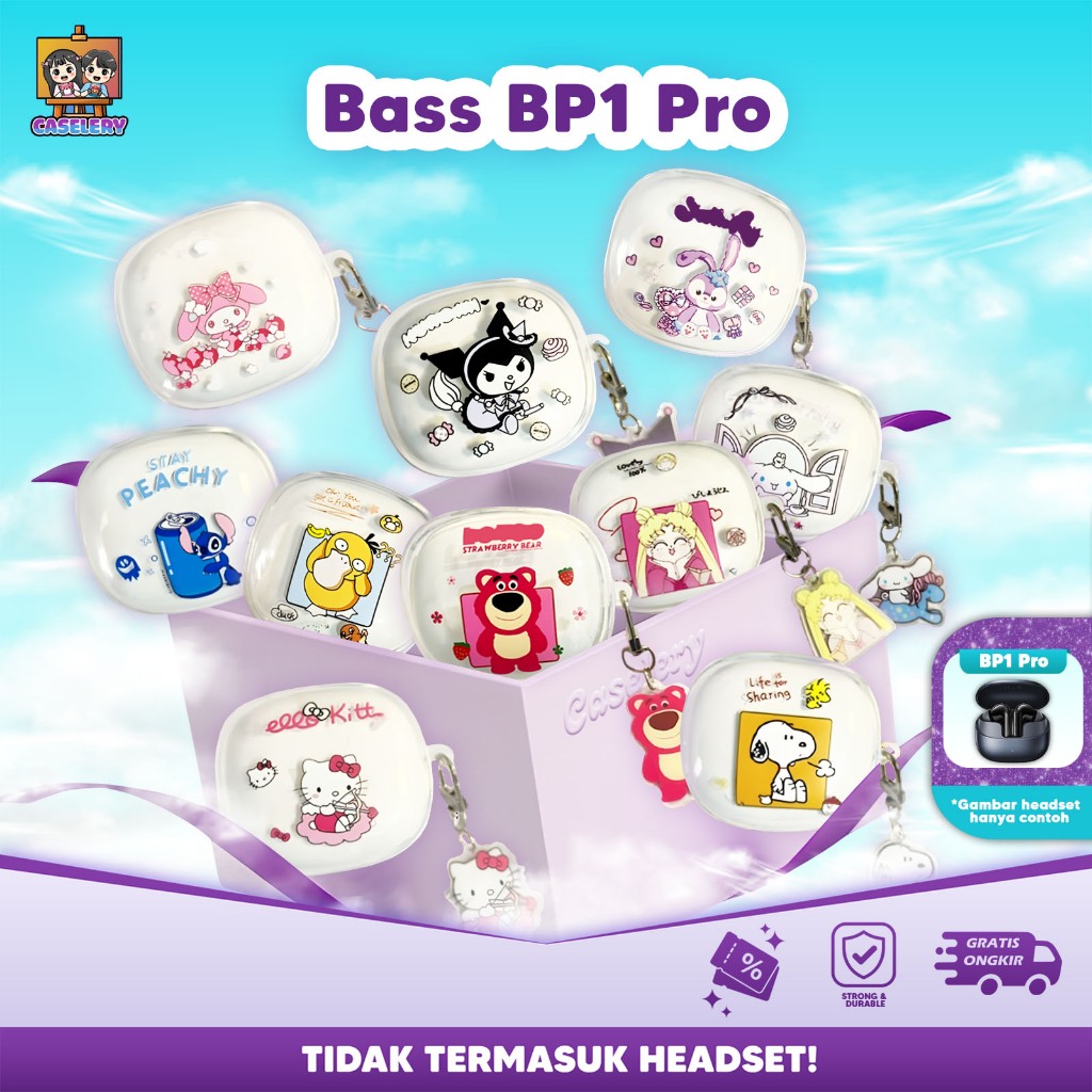 [BP] Baseus Bp 1 Pro Clear Character Case Cover ซิลิคอนอ่อนคุณภาพพรีเมี่ยม