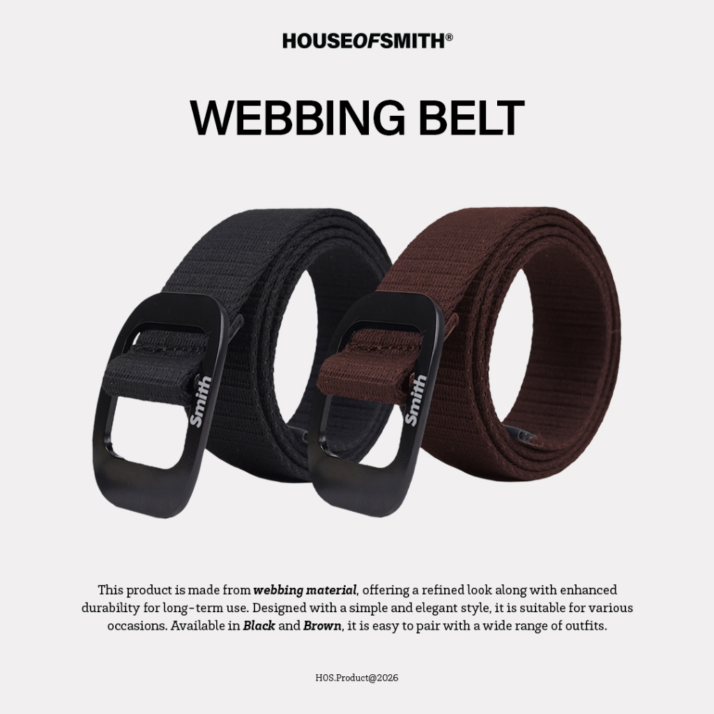 เข็มขัด House of Smith - เข็มขัดสายรัด - เข็มขัด
