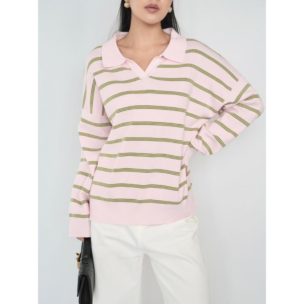 Luknits - Mckenzie Top Casual Knit | เสื้อตัวในผู้หญิง | เสื้อคาร์ดิแกนถักด้านนอก | เสื้อกันหนาว