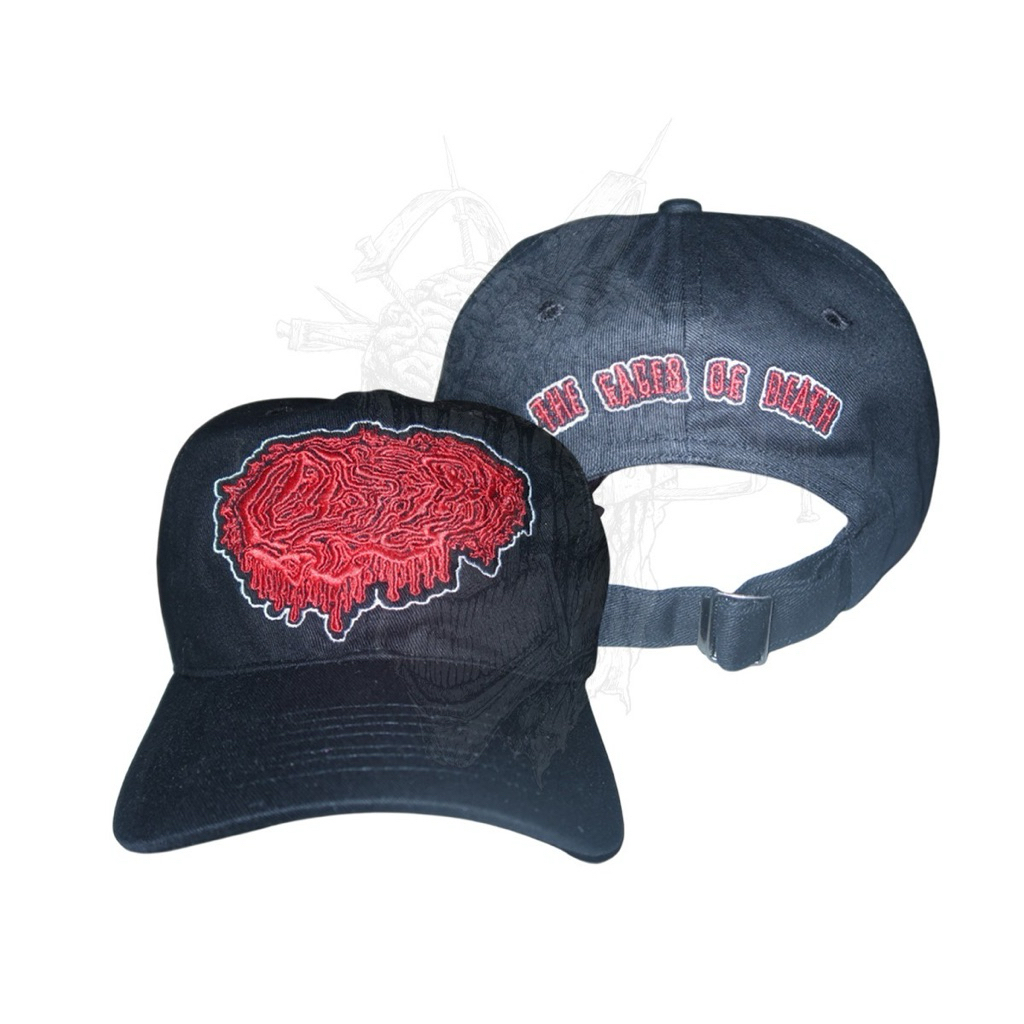 FETAL DEFORMITY The Faces of Death - DAD HAT ORIGINAL | หมวกทรงดนตรี | หมวกรัด | หมวกโลหะ | DAD HAT 