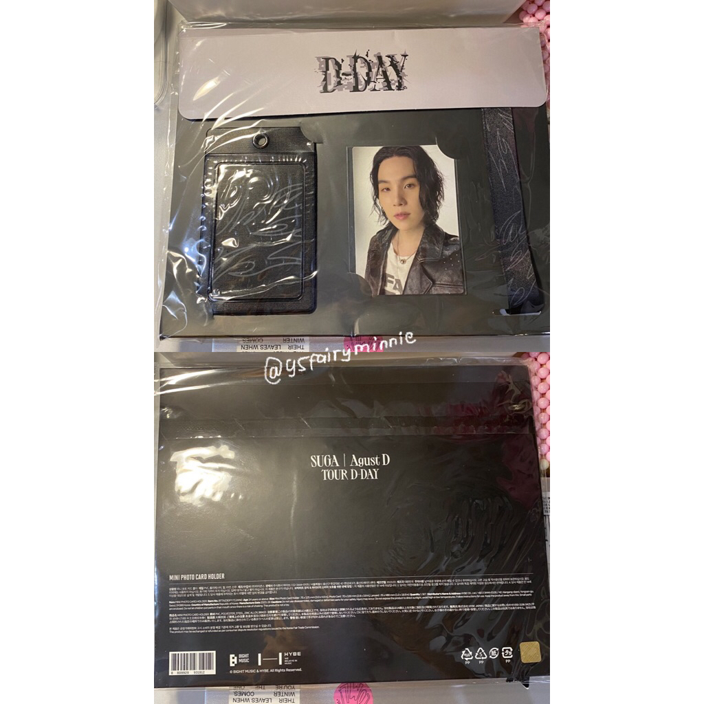 Merch Official PhotoCard Holder D-day tour