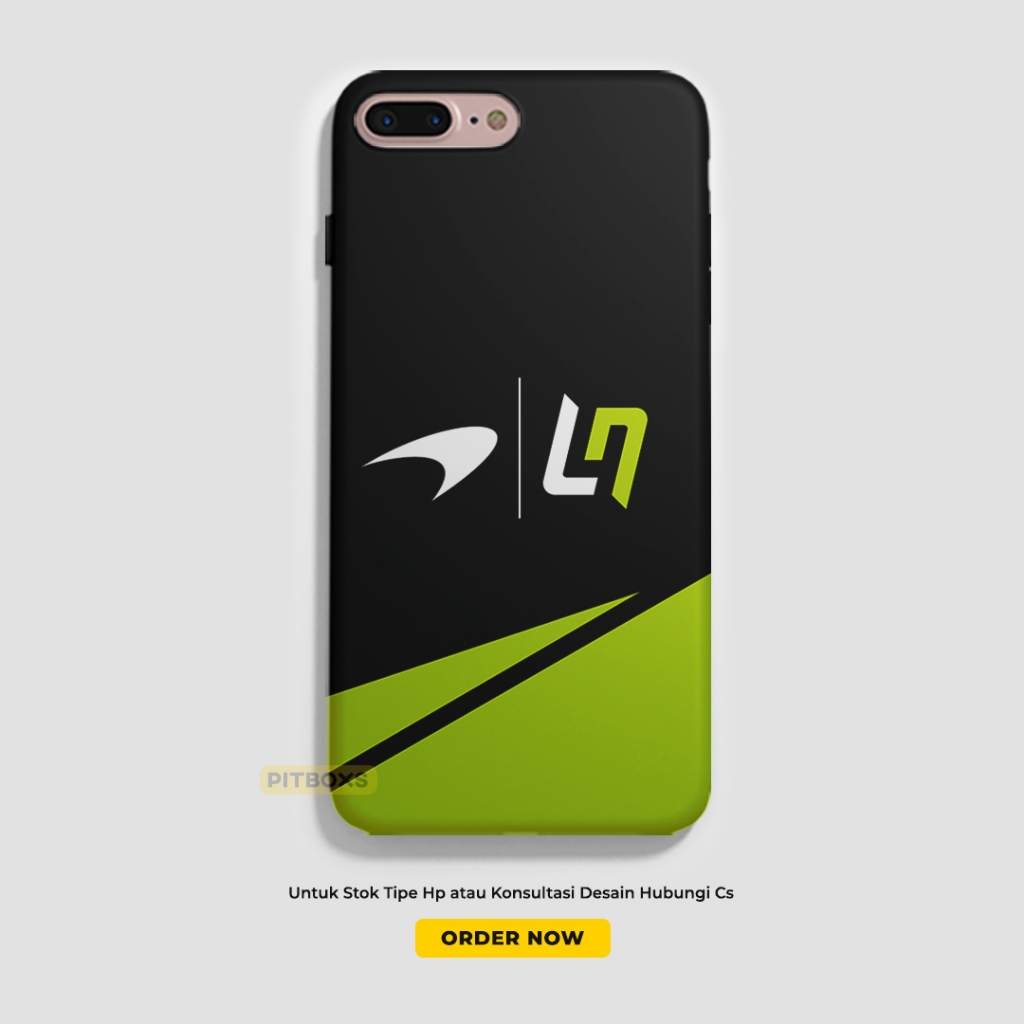Nando Norris Logo Custom Case F1 - PITBOXS