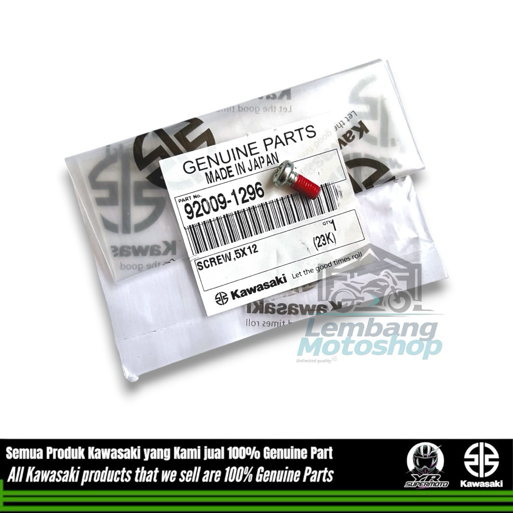 Super kips Laker Bolt Kawasaki Ninja 150 R SS R Kawasaki 92009-1296