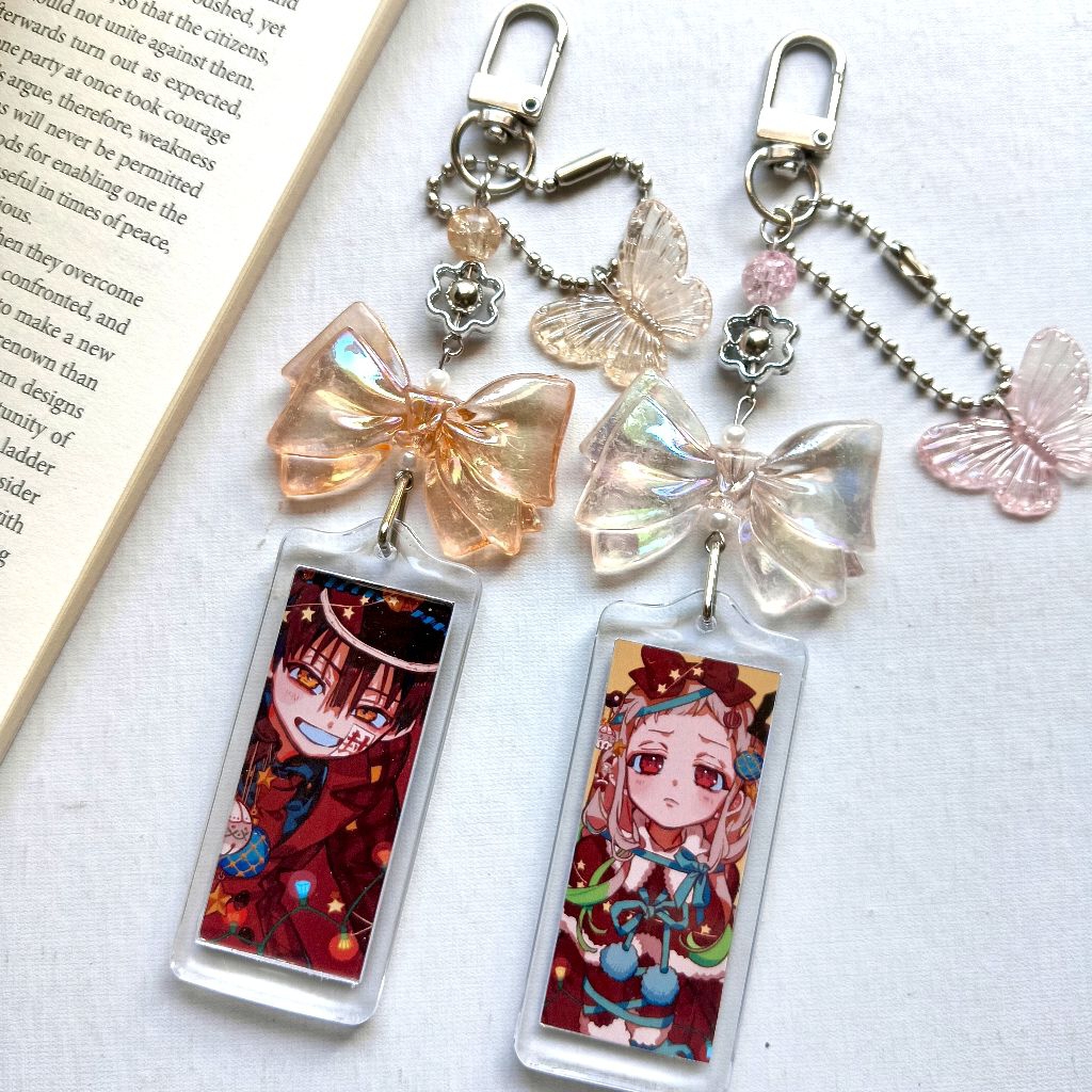BEADS KEYCHAIN/BAG CHARM JIBAKU SHOUNEN HANAKO-KUN REQTANGLE