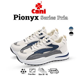 Cani "Free Box" (Size 39 - 45) Pionyx Sepatu Pria Sneakers Sport Fashion Kasual  8117