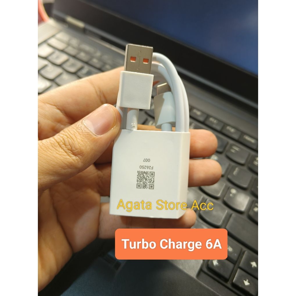 Cable Charger type C 6A turbo charger original type C 67W -120W Ori ใหม่