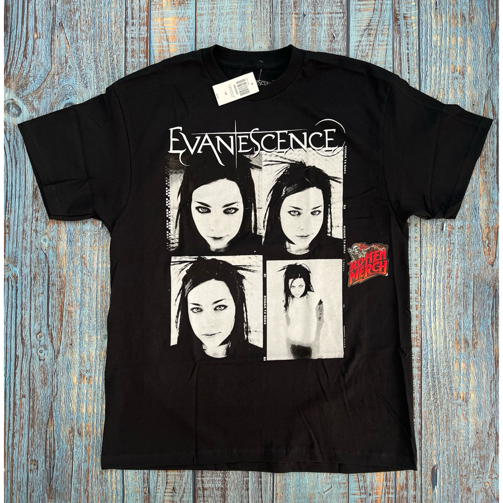 เสื้อยืดวง Evanescence - สินค้าอย่างเป็นทางการของ Amy Lee Collage
