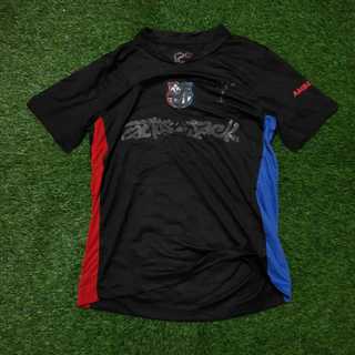 JERSEY BOLA B4RC4 X TRAVIS SCOTT AWAY HITAM 2024/2025 GRADE ORI