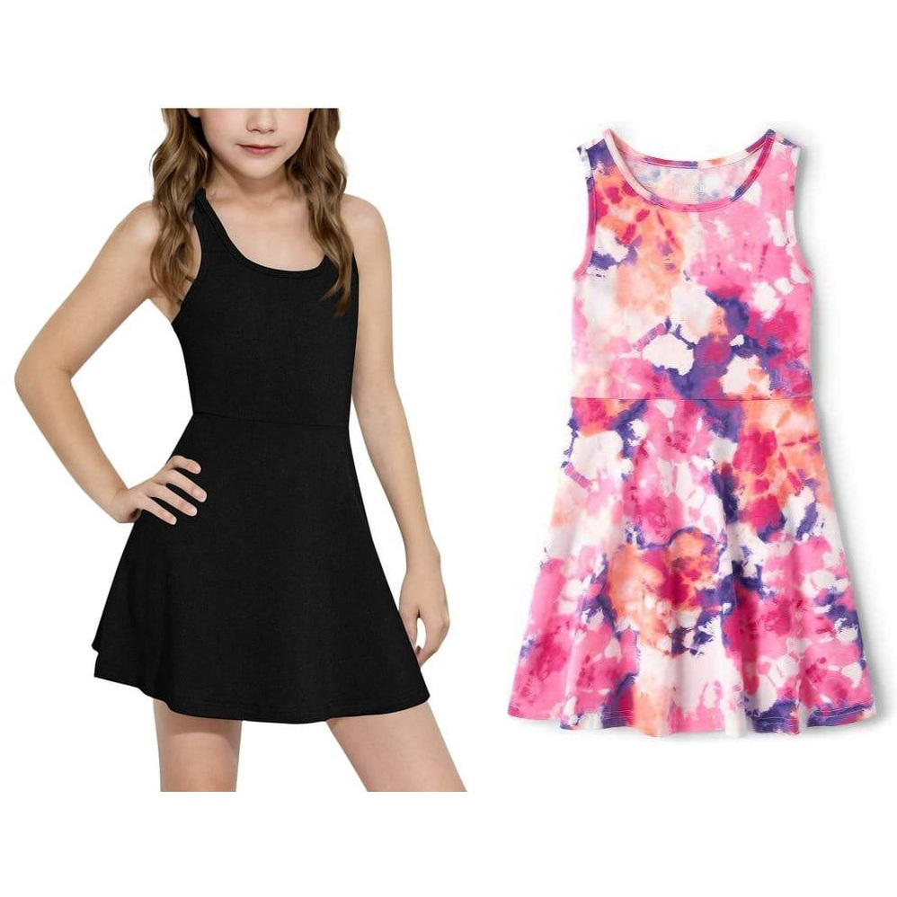 Pabrik branded RESTOCK ChldrnPlc dress kids P3 S M L 2 5 6 7 8 10 12 years tahun Cp pink peach abu n