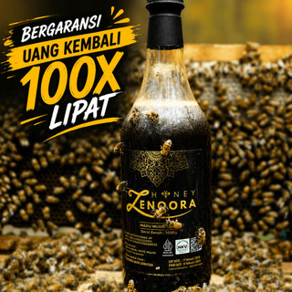 MADU MURNI 1 KG AKASIA PREMIUM ZENOORA— Asli, Murni, Terjamin dengan Sertifikat NKV, HALAL & DEPKES