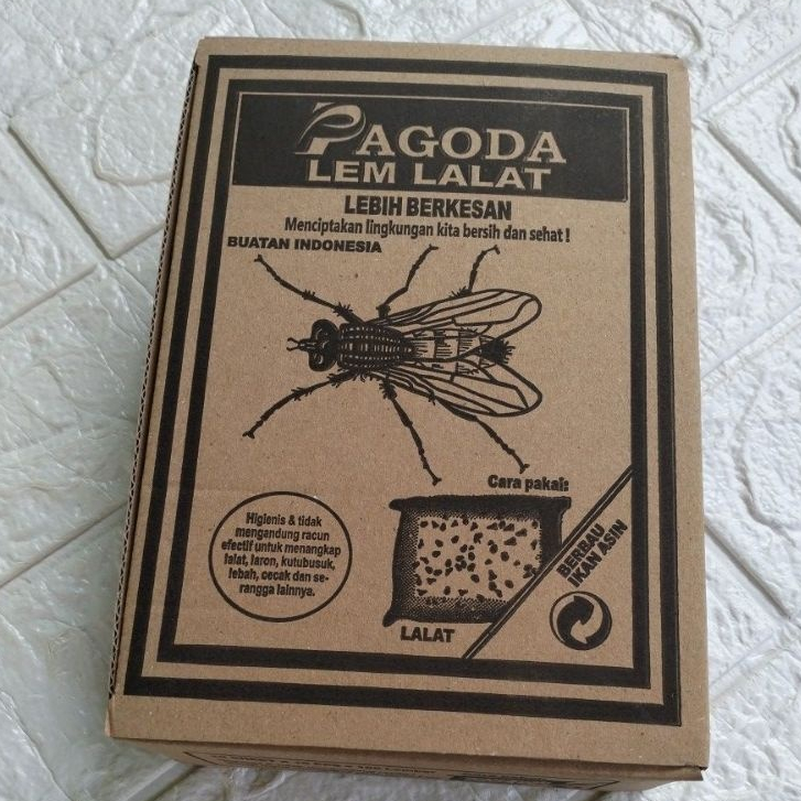 10 ชิ้น Original Pagoda Fly Glue/Fly Trap/แมลง Fly Glue Paper U