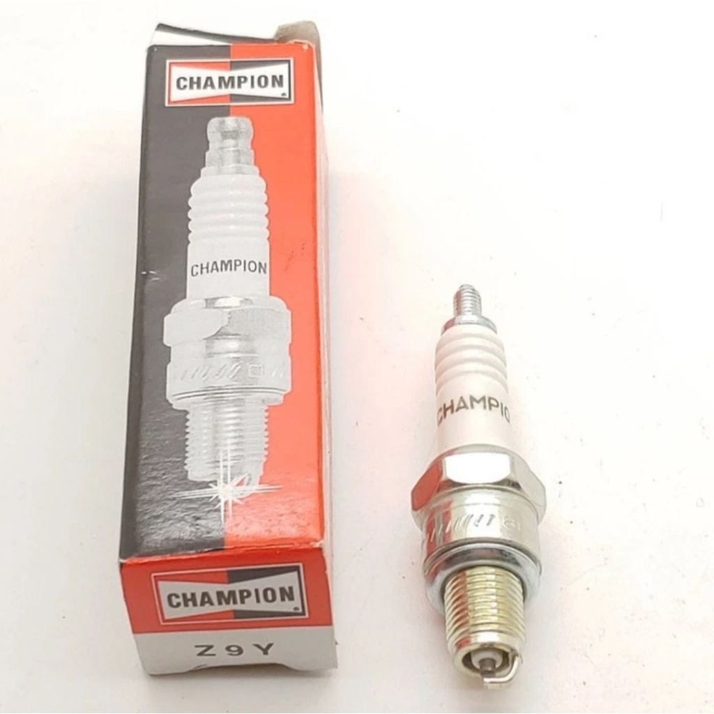 Z9Y CHAMPION SPARK PLUG 100% ต้นฉบับ MOTORCYCLE GRAND LEGEND WIN SUPRA X 100 FIT ใหม่ MIO SPORTY SMI