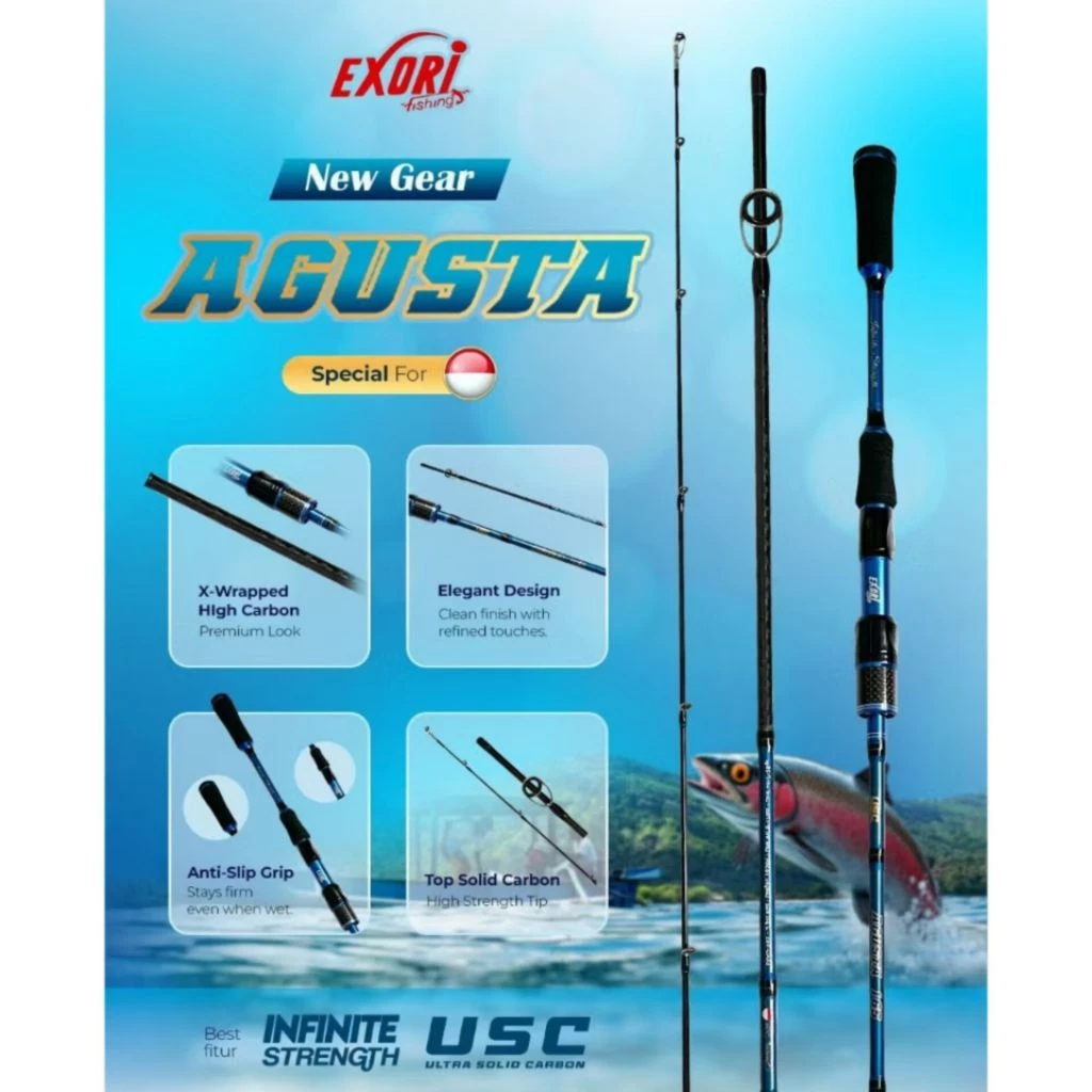 EXORI AGUSTA ROD | 150-180 | SPINNING SPINNING SPINNING SPINNING SPINNING SPINNING SPINNING SPINNING