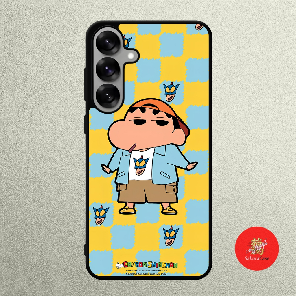 เคส SAMSUNG A57 A56 A37 A36 A50 A50 A51 A52 A53 A54 A55 Rubber Softcase Sin Chan Checkboard