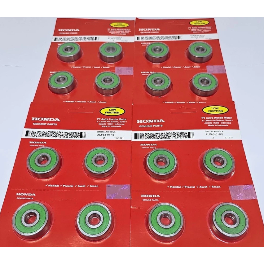 (ขายส่ง: 20 ชิ้น) BEARING 6301 RS LAHER 6301 LAHAR 6301 ALF63-01RS