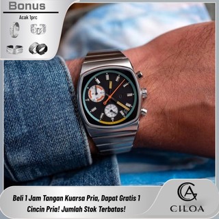 CILOA Jam Tangan Sport Pria: Multifungsi, Original, Tahan Air & Stylish [503]