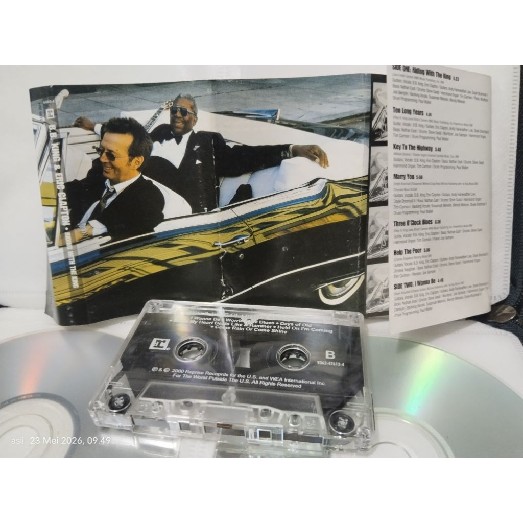 Bb king & eric clapton เทปคาสเซ็ท // ช่วยขจัดด้วยราชา
