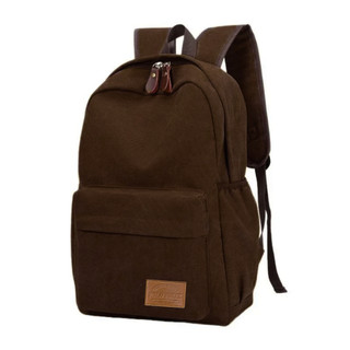 DURABLE - Ransel Kanvas Sekolah KuliahTas Kanvas Pria Wanita 15 inch