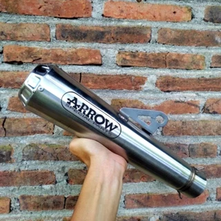 ท่อไอเสีย Racing Arrow ท่อ 51 มม.สําหรับ R15 V2 V3 Y15ZR Y15 SZ150 FZ16 Gixxer 150 MT15 Tfx 150 Sz16 Ytx 125