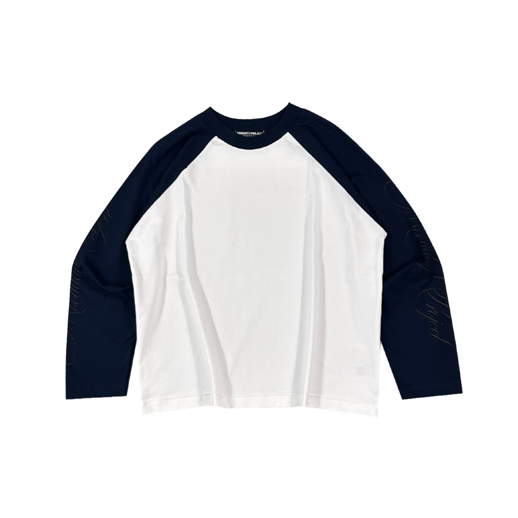RAGLAN LONGSLEEVE BOXY GLORY NAVY KAOS RAGLAN BOXY MOODDAY PROJECT