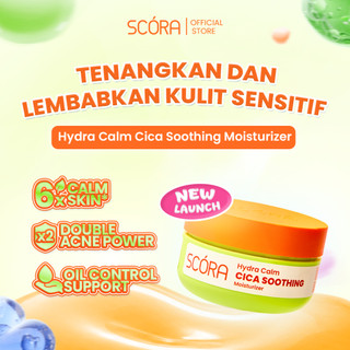 [NEW LAUNCH] Scora Hydra Calm Cica Soothing Moisturizer 40ml
