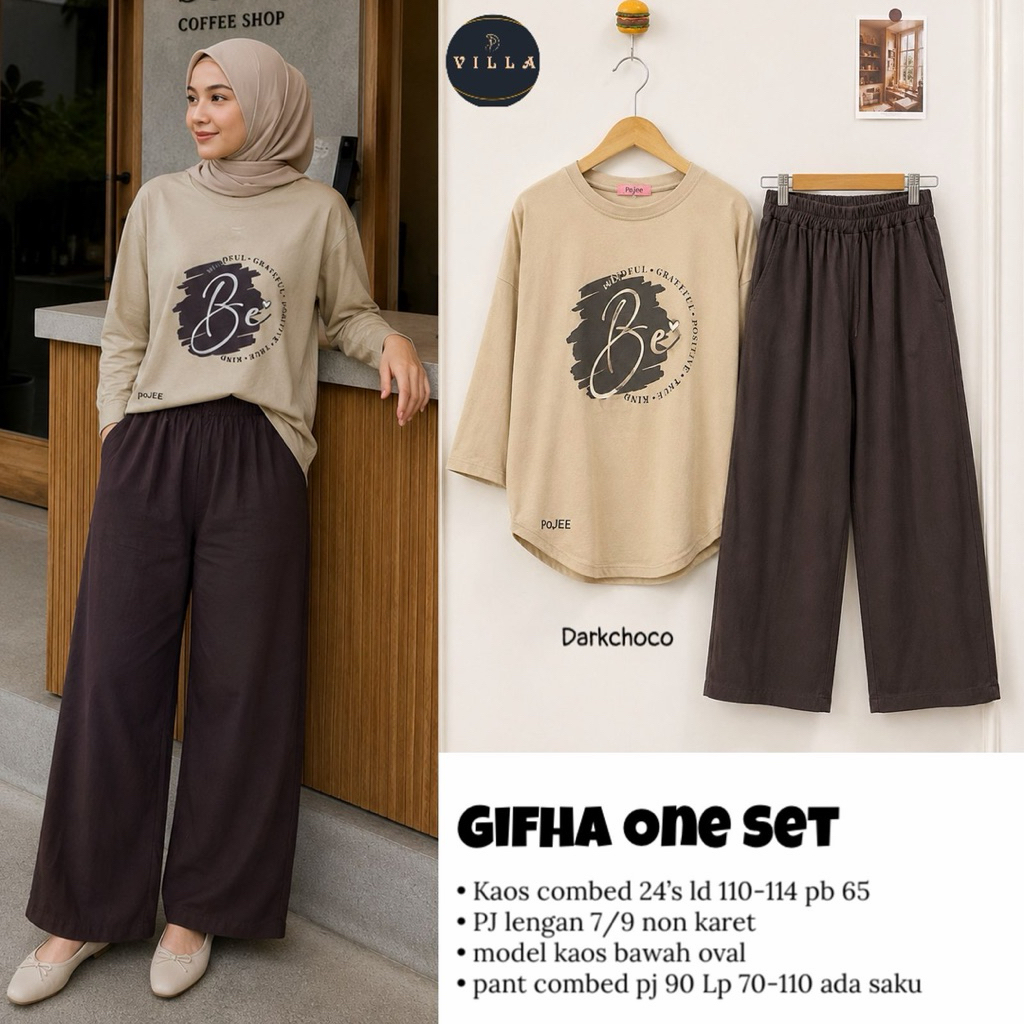Gifha One Set ชุดกางเกงผู้หญิงโดย Villa Realpict