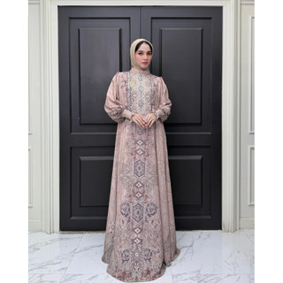 Safa Dress Exlusive By Elly Arsy Only Gamis (Tanpa Hijab)