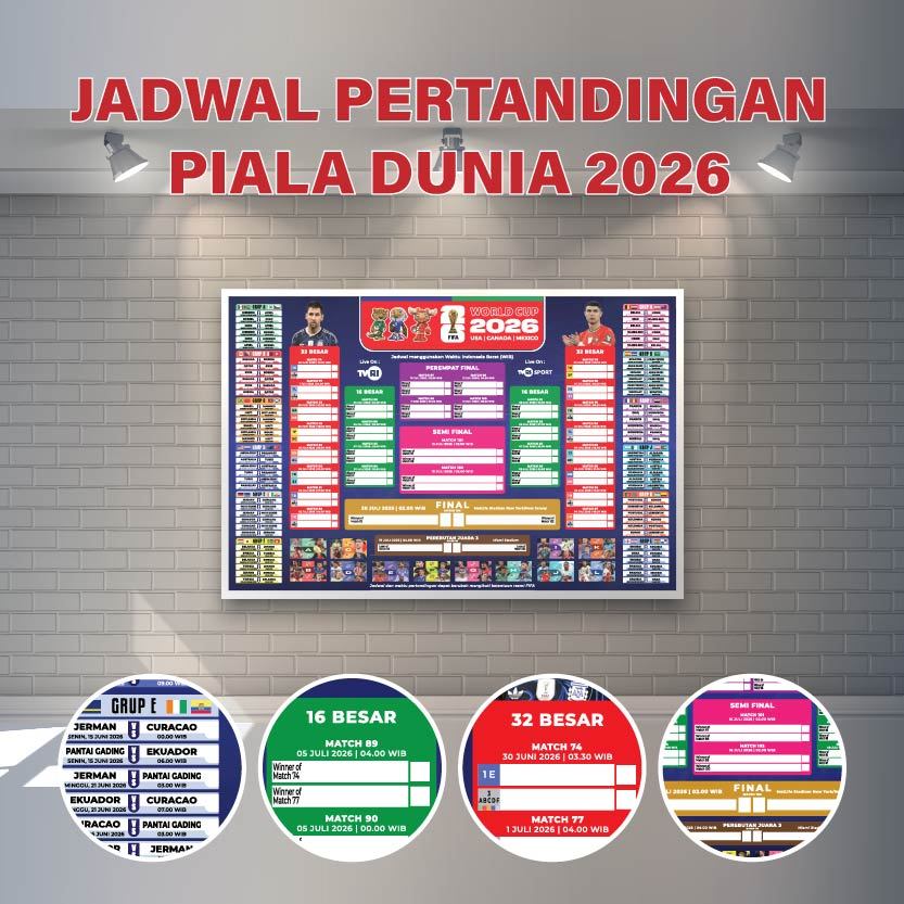 2026 โปสเตอร์กําหนดเวลาฟุตบอลโลก