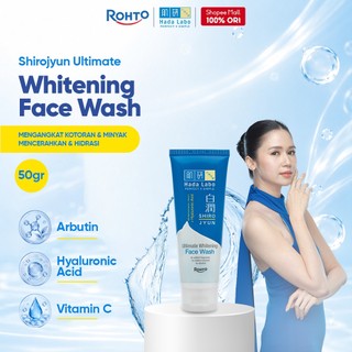Hada Labo Shirojyun Ultimate Whitening Face Wash 50 g V1