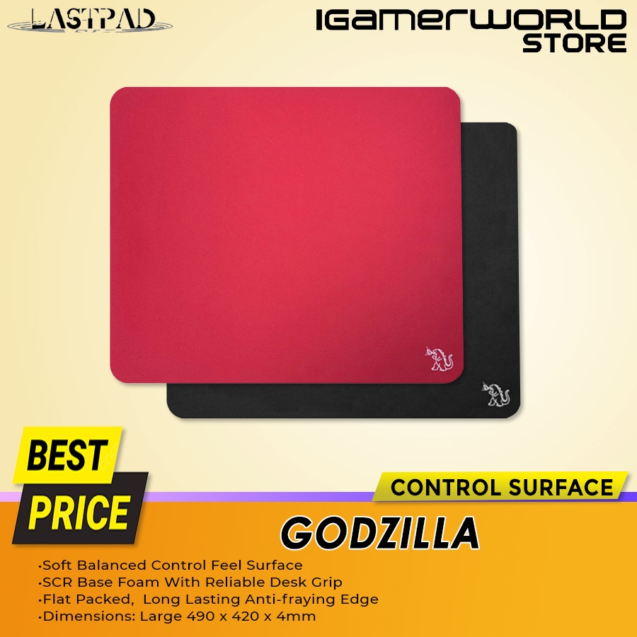 Lastpad Godzilla SCR Base (Hybrid-Control) แผ่นรองเมาส์สําหรับเล่นเกม GSR-SE Surface