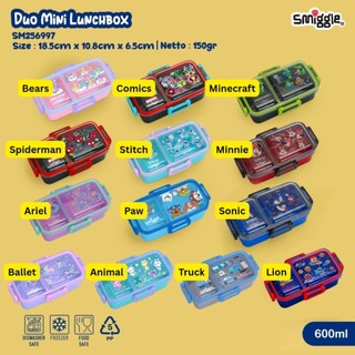 LunchBox Tempat Makan BPA Free Duo Mini 600ml Trio Large 1200ml BBW740