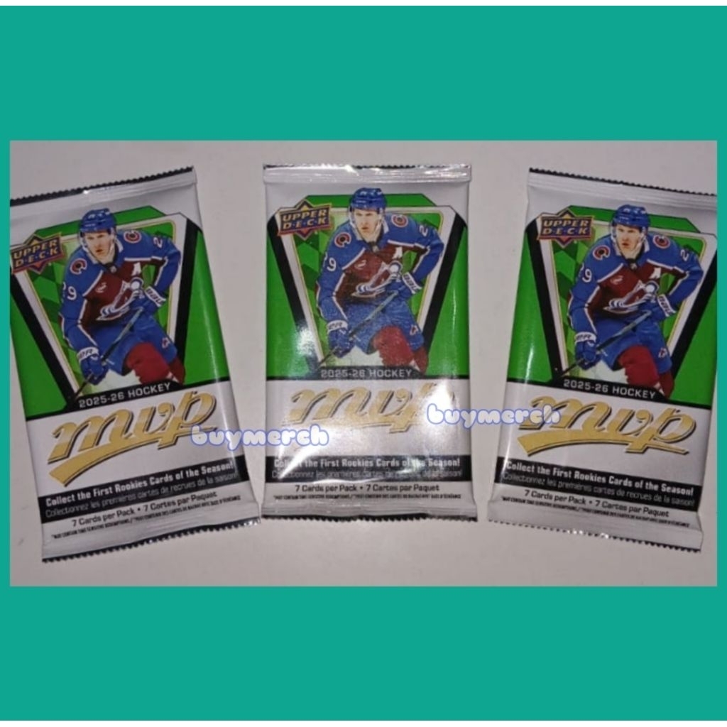 2025-26 MVP Blaster Box Hockey Cards Upper Deck NHL