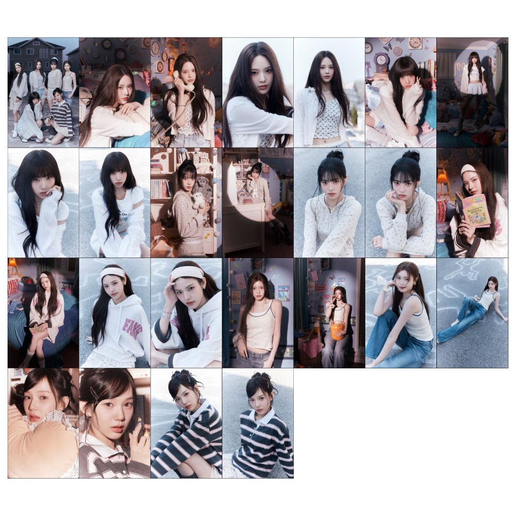 MINI STICKER IZNA BEEP 25 ชิ้นสติกเกอร์ CHROMO IDOL KPOP UNOFFICIAL JEEMIN JUNGEUN SAEBIB SARANG JIY