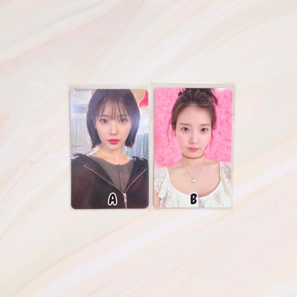 IU Photocard อัลบั้มอย่างเป็นทางการ Uaena 8th gen fankit The winning colgate a ที่คั่นดอกไม้ sg26 ฤด