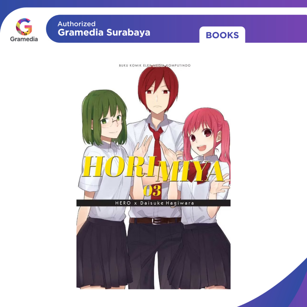 Gramedia Surabaya - Horimiya 03