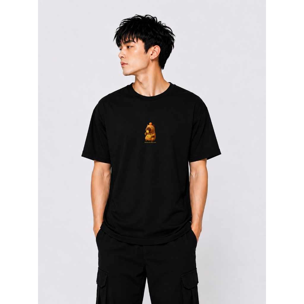 HODL - เสื้อยืด Crypto Bitcoin - เสื้อ Crypto - HODL Capybara