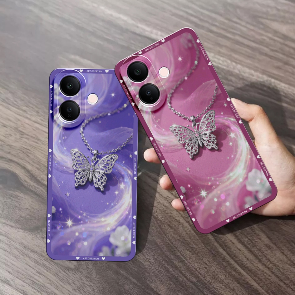 เคสที่รองรับสําหรับ Vivo V60 LITE - Z10R Softcase ล่าสุด 2026 ซิลิโคน - EL08