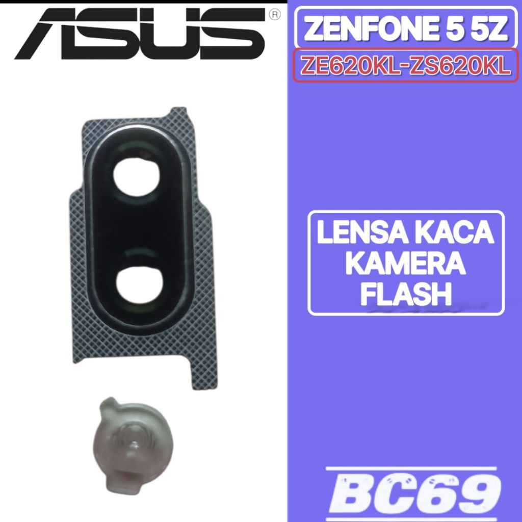 Asus Zenfone 5 5Z ZE620KL ZS620KL เลนส์กล้องแฟลช