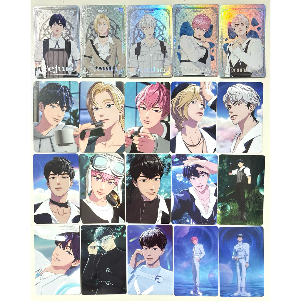 [READY] Photocard PLAVE 1st Single | มินิอัลบั้ม Asterum รอคุณ | The Sixth Summer | วิถี 4 รัก | Caligo Yejun Noah Bamby Eunho Hamin