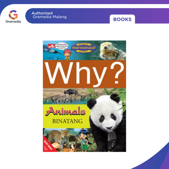 Gramedia Malang - ทําไม? ANIMALS - ANIMALS (NEW EDITION)