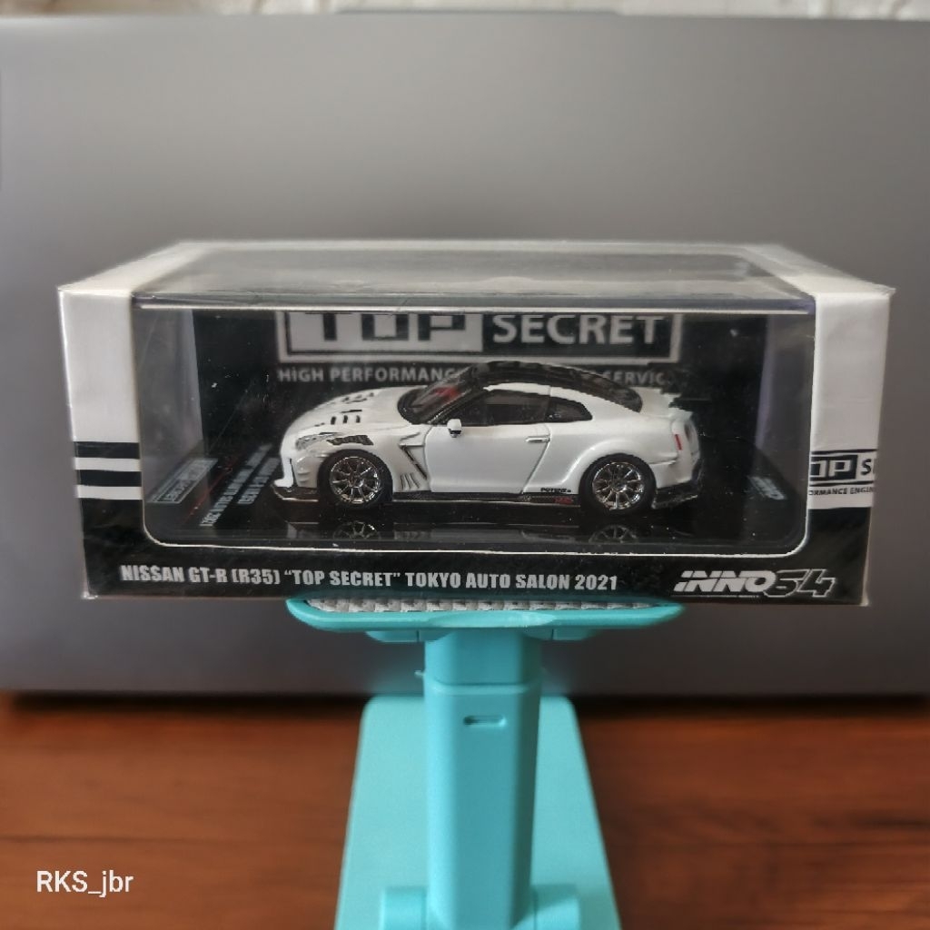 UNSEALED INNO64 NISSAN GTR R35 TOP SECRET TOKYO AUTO SALON 2021