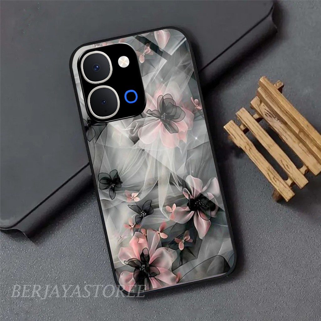 [MG1134] เคสสําหรับ Vivo Y31D Pro Y500i Y51 Pro ล่าสุด 2026 - Luxury Glossy Glass Softcase Vivo Y31D