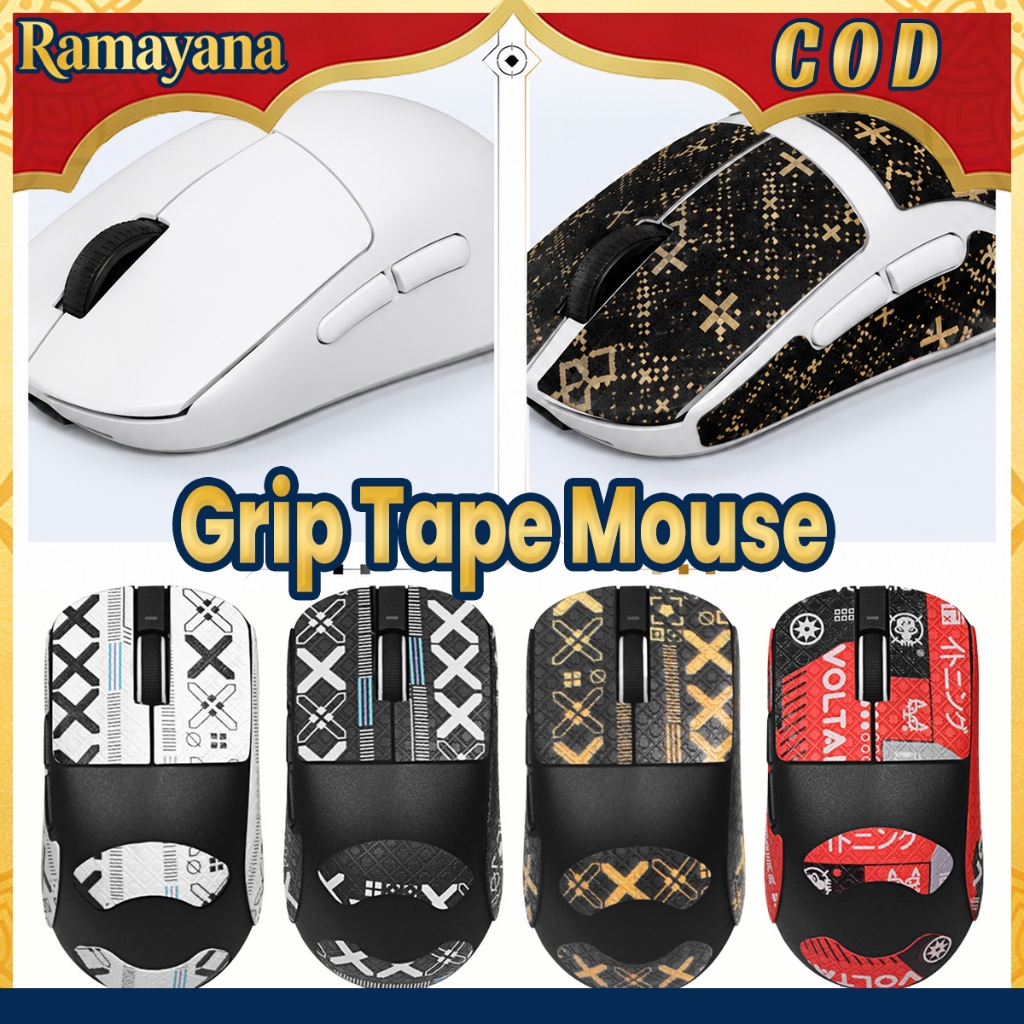 Anti Slip Grip เทปสติกเกอร์ผิวเมาส์ VGN VEX R1 PRO SE PLUS MAX G Custom DIY เหงื่อ-wicking Anti-Scra