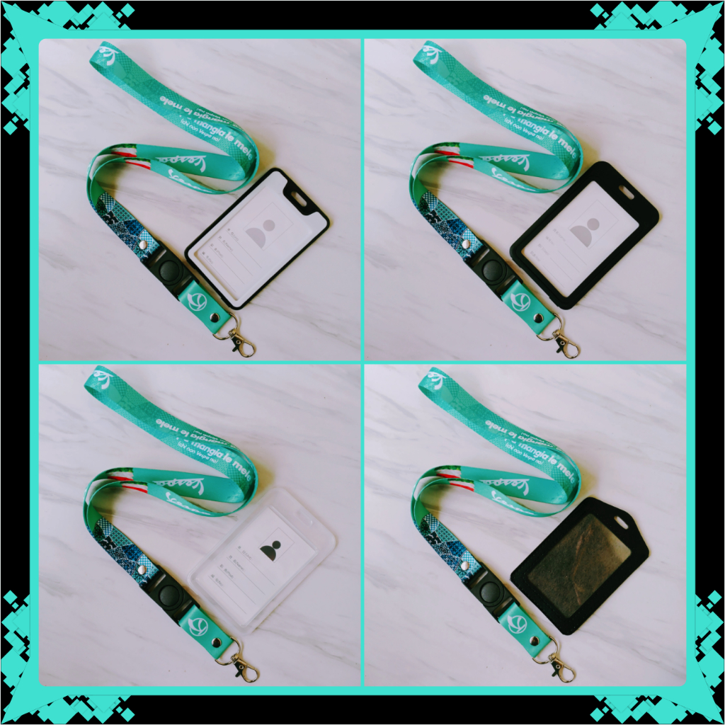 GANTUNGAN Vespa ID Card Lanyard & Frame, Holder, ID Card Holder