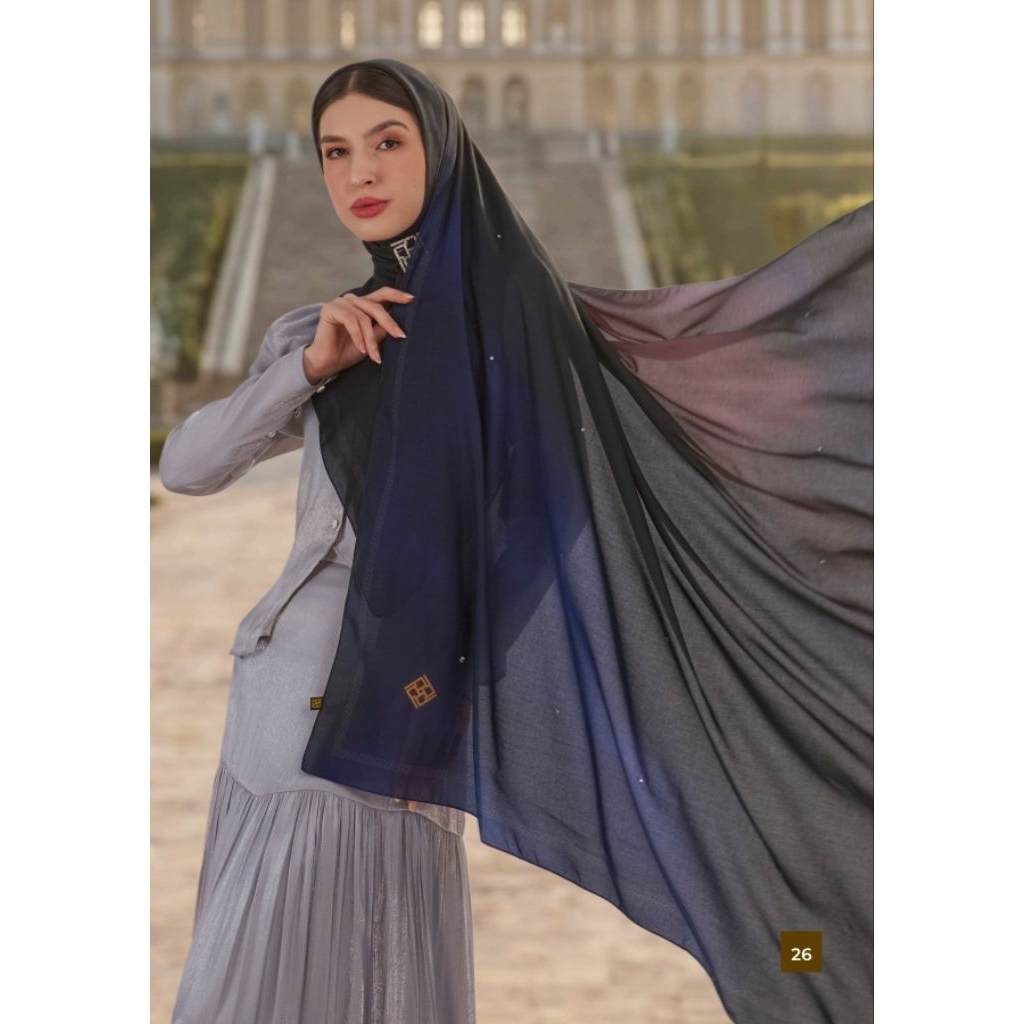 Ivan Gunwan Prive - ผ้าพันคอ Hijab Rosal Motif By Ivan Gunwan Prive