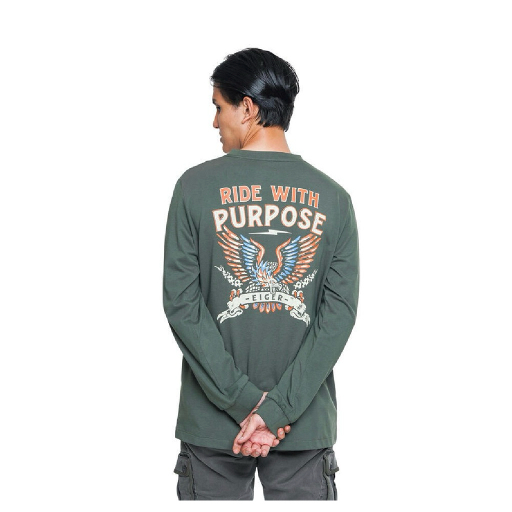 เสื้อยืด Eiger1989 Ride Live 2.0 LS