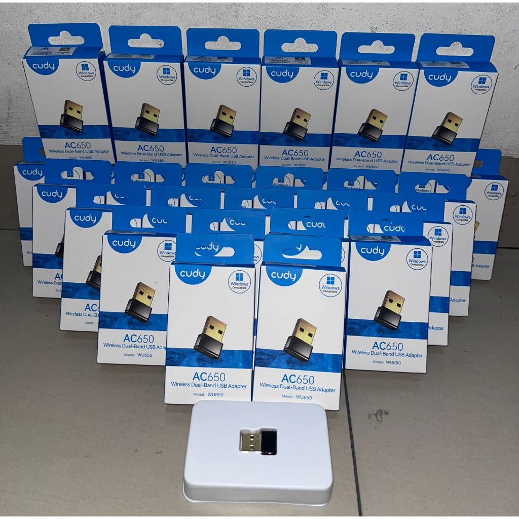 CUDY WU ไร้สาย wifi WU650 AC650 อะแดปเตอร์ USB Dual Band ไร้สาย ac 650