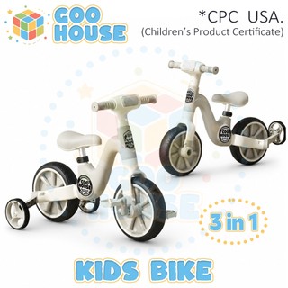 3 in 1 Sepeda anak Roda 2 Sepeda Keseimbangan Bayi Sepeda Bayi Cahaya dan Musik Baby Balance Bike