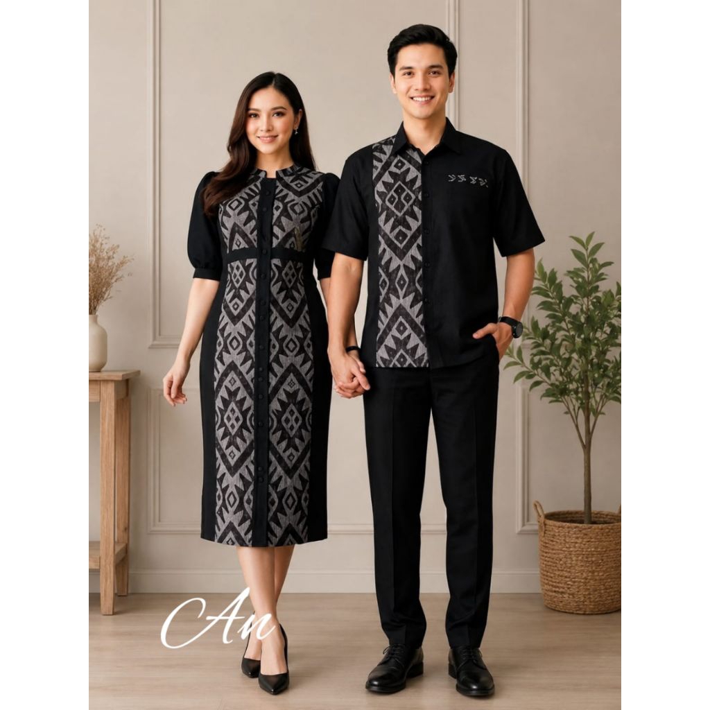 KEMEJA ANANTA~PADMA SERIES COUPLE WEDDING OUTFIT LATEST WOVEN SHIRT