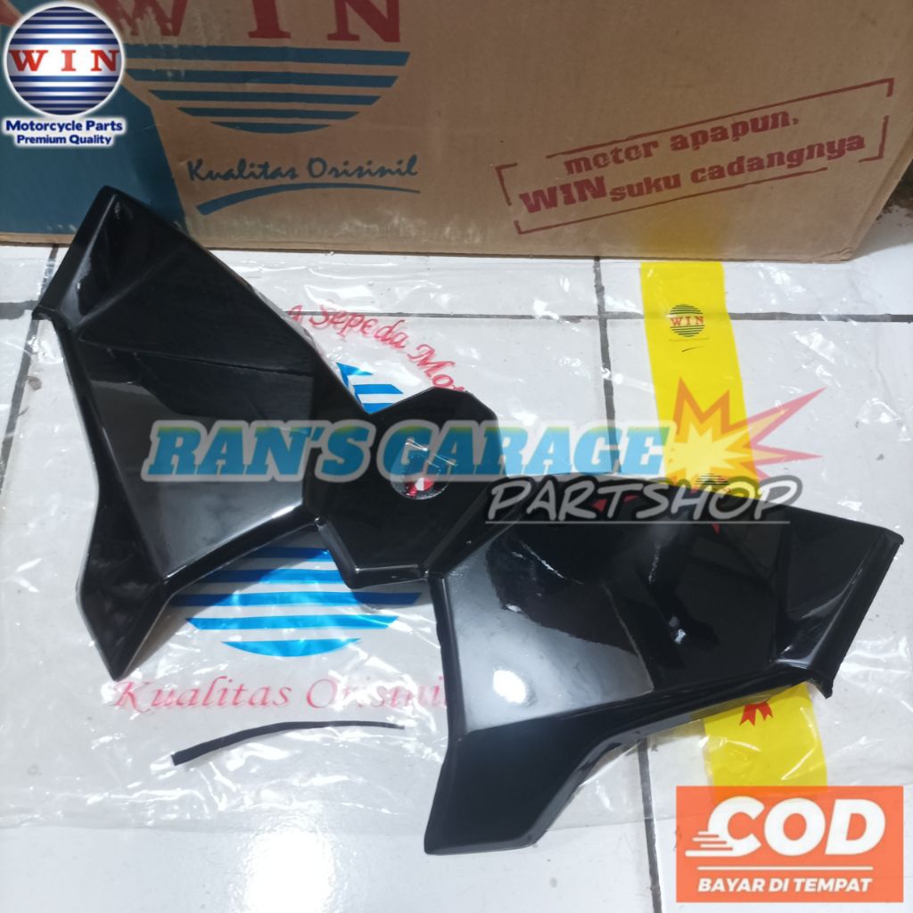 WIN COVER BUTTERFLY POCKET HONDA VARIO 125 150 LED OLD K59 BLACK COLOR DRAWER DECK VARIO 125 150 CC 